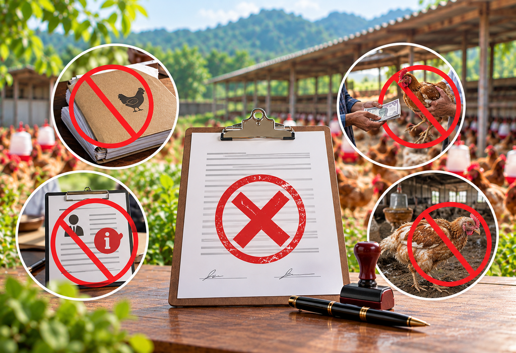करार रद्द होण्याची कारणे — DWIT Farm contract farming