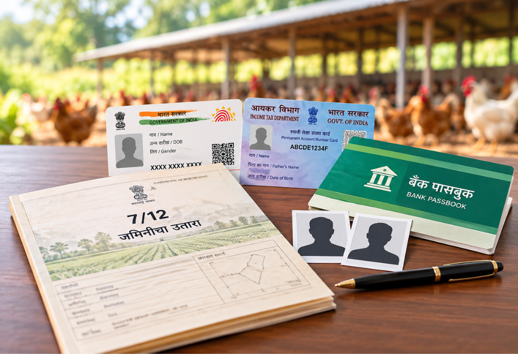 आवश्यक कागदपत्रे — DWIT Farm contract farming